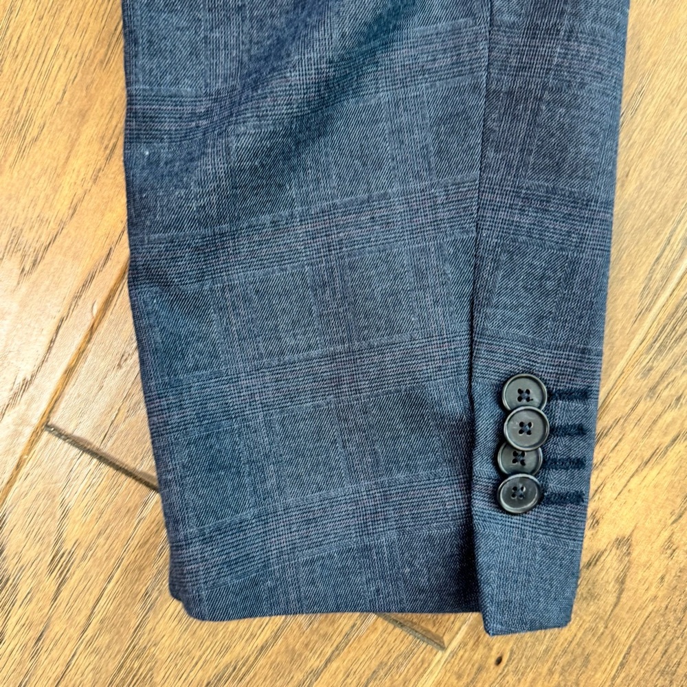 Banana Republic Dark Blue Slim Fit Men's Blazer - Picture 11 of 16